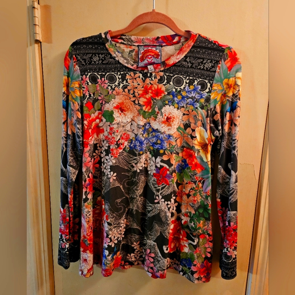 Womens Vintage Johnny Was shirt